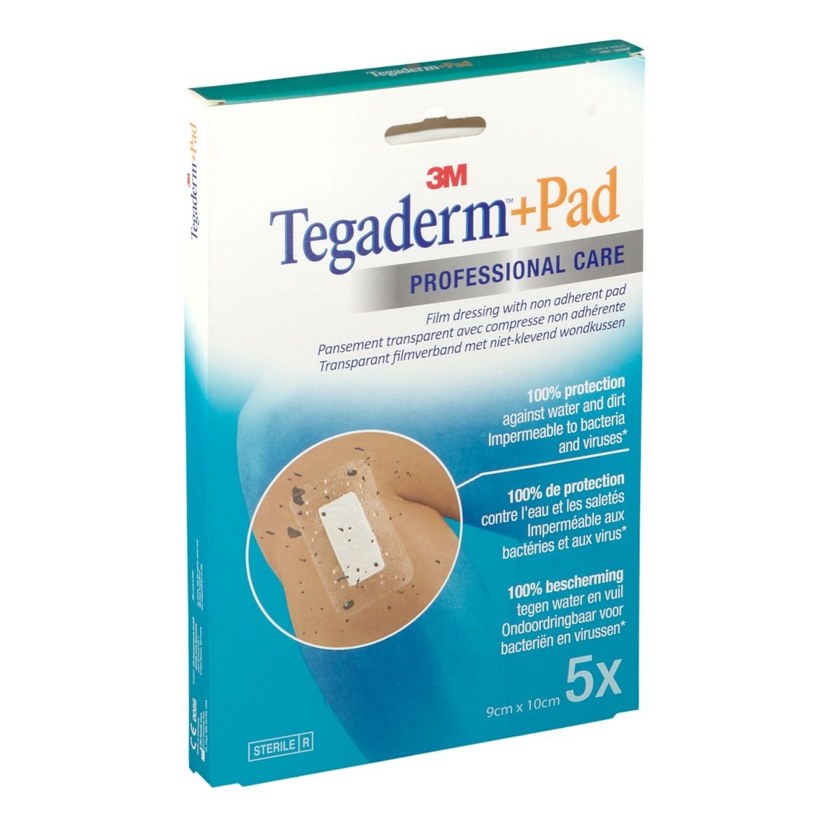 M Tegaderm Pad Transparentverband Mit Nicht Klebender Wundauflage