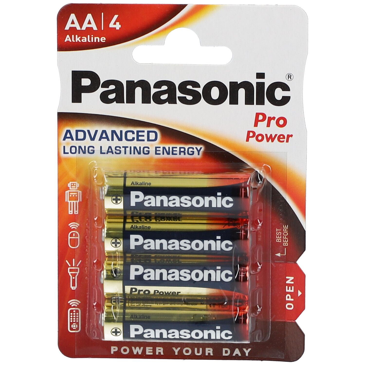 Panasonic Batterien Pro Power AA4 4 St Redcare Apotheke