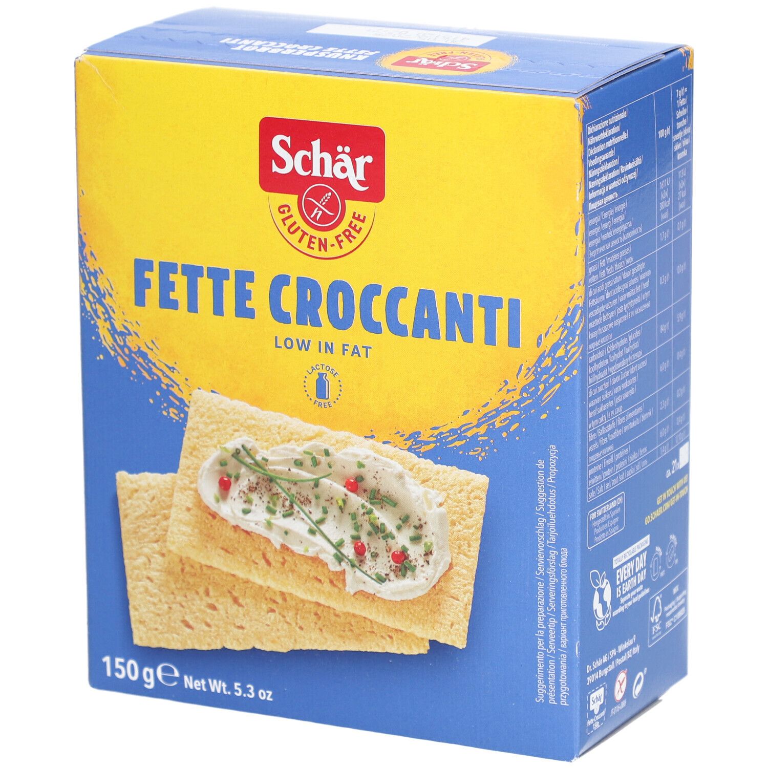 Schär Knusperbrot glutenfrei 150 g Redcare Apotheke