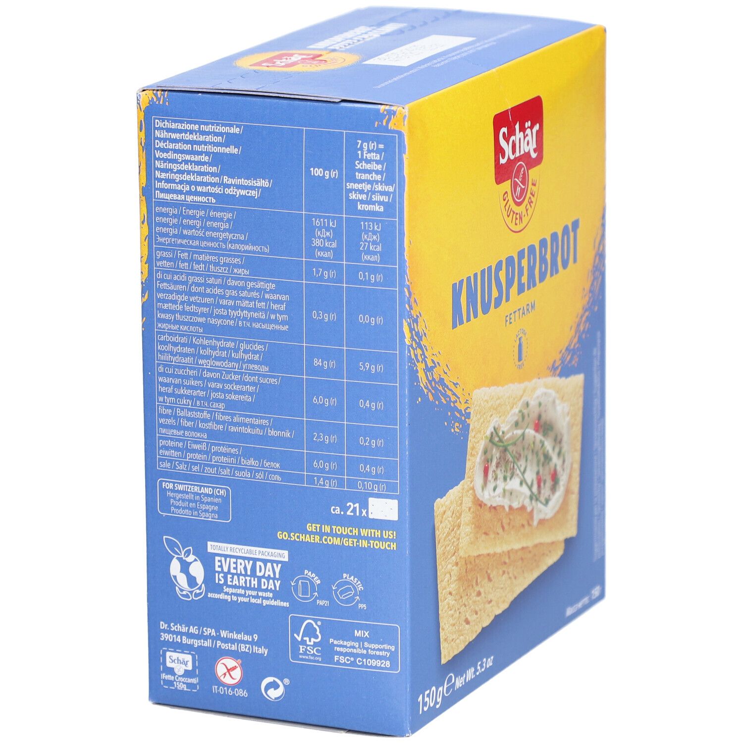 Sch R Knusperbrot Glutenfrei G Redcare Apotheke