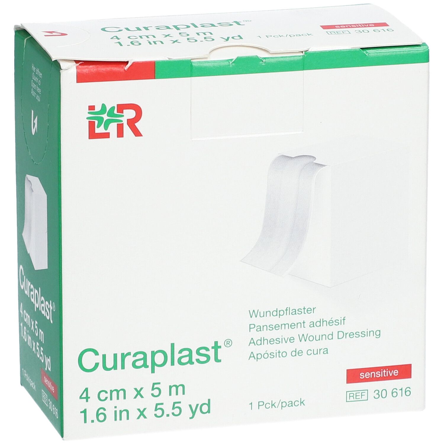 Curaplast Sensitive Pansement adhésif 4cm x 5 m 1 pc s Redcare Apotheke