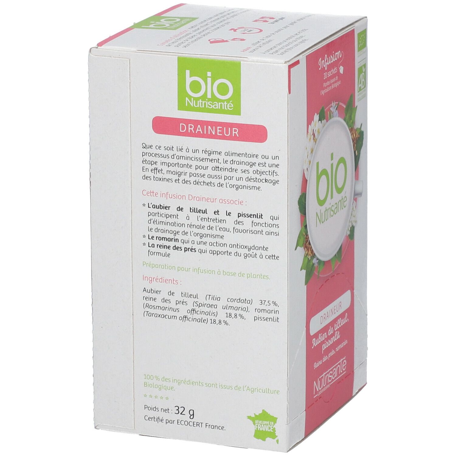 Nutrisant Bio Draineur St Redcare Apotheke