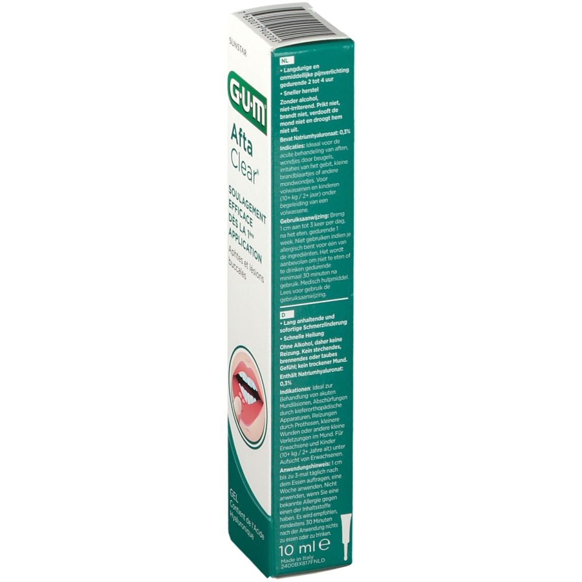 Gum Aftaclear Gel Ml Redcare Apotheke