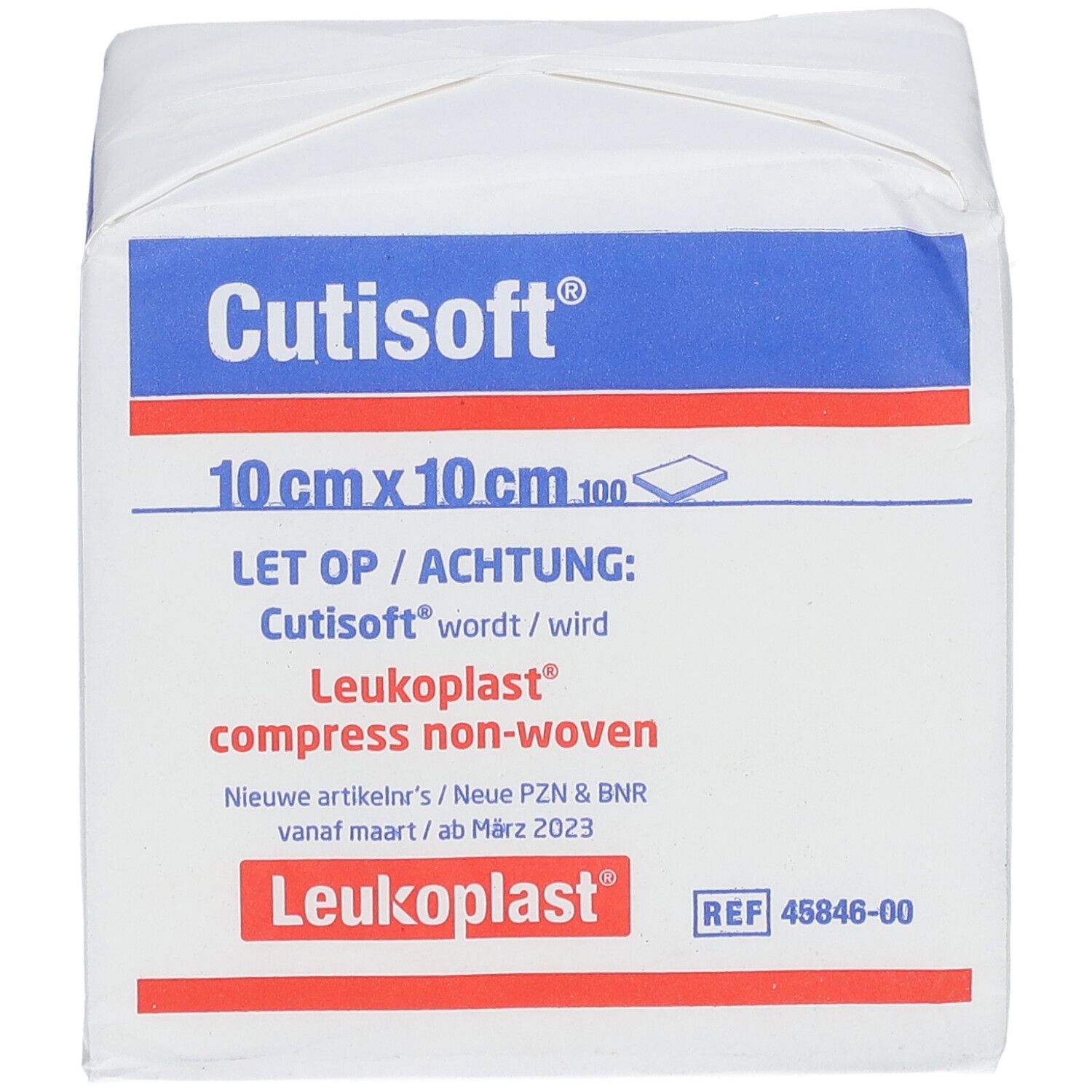 Cutisoft Vlieskompressen Steril X Cm St Redcare Apotheke