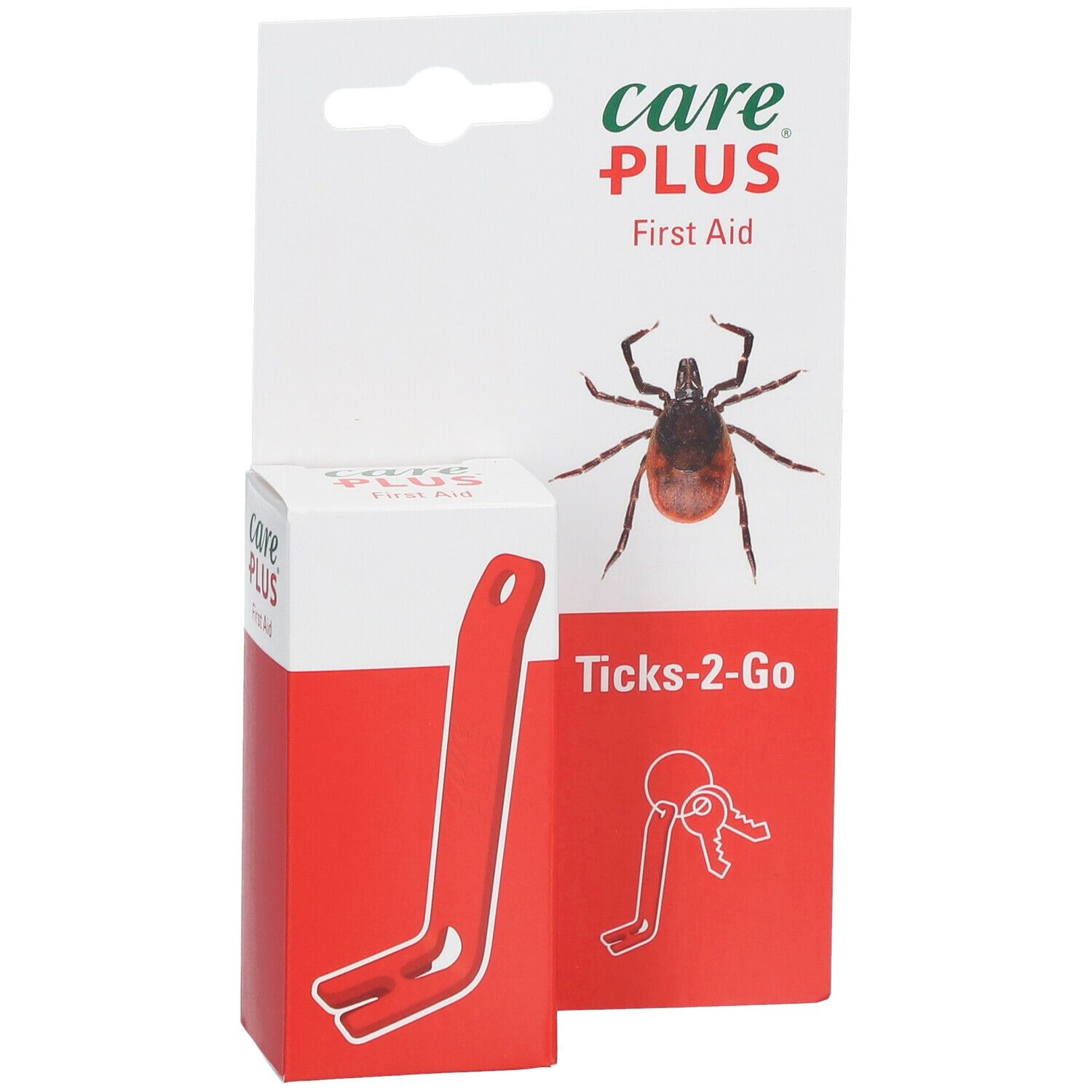 care PLUS Pince à tiques Ticks 2 Go 1 pc s Redcare Apotheke