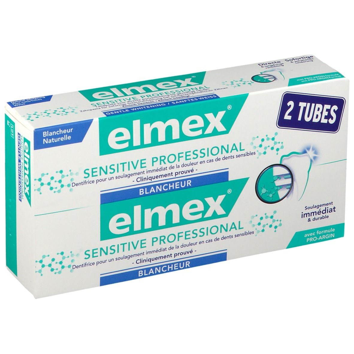 Elmex Sensitive Professional Plus Sanftes Wei Zahnpasta X Ml