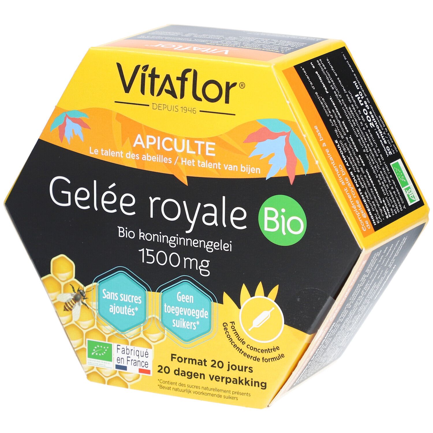 Vitaflor Gelee Royale Bio 1500 Mg 20 St Redcare Apotheke