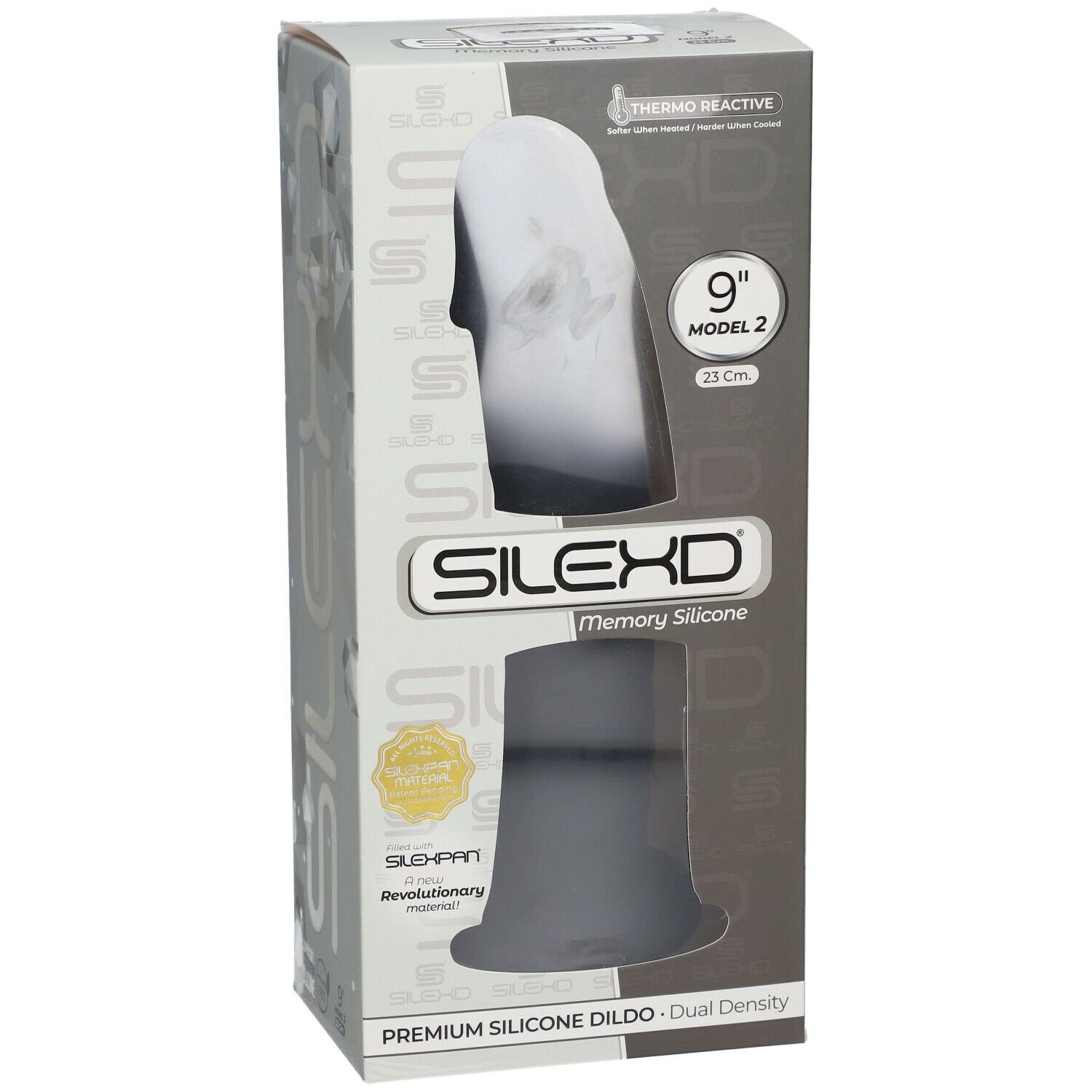 SILEXD Premium Silikon Dildo Modell 2 Schwarz 23 Cm 1 St Redcare Apotheke