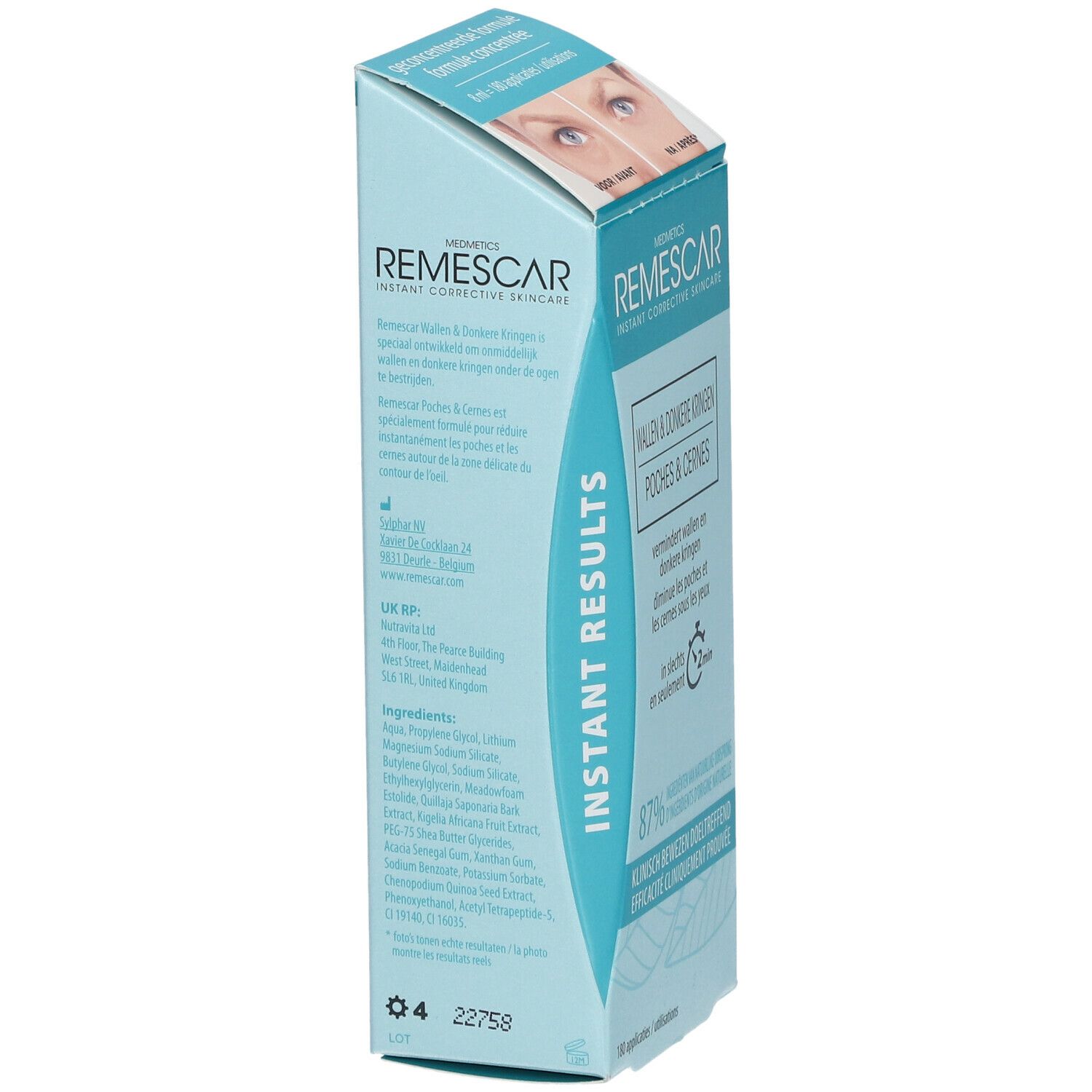 REMESCAR Poches Cernes 8 Ml Redcare Apotheke