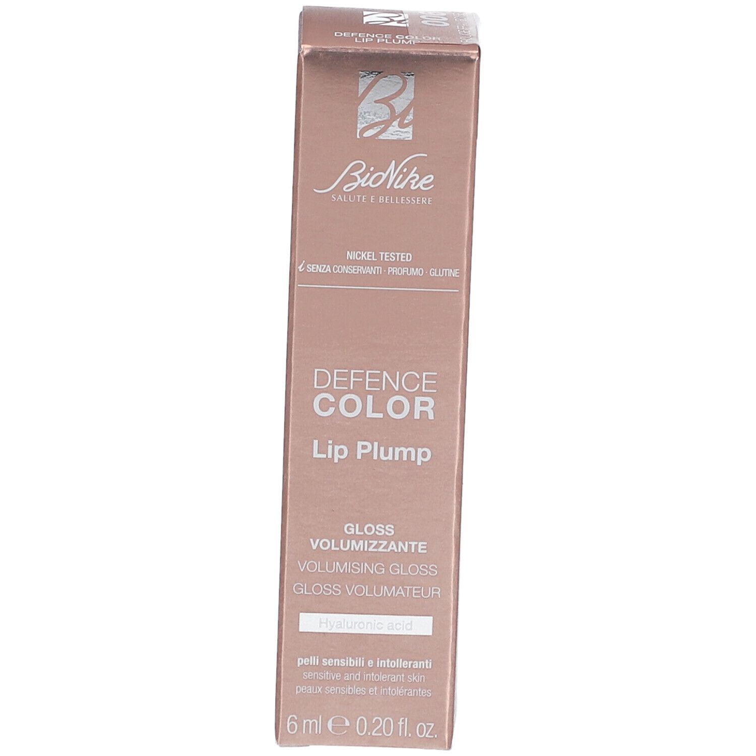 BioNike LIP PLUMP VOLUMISING GLOSS 001 NUDE ROSE 5 Ml Redcare Apotheke