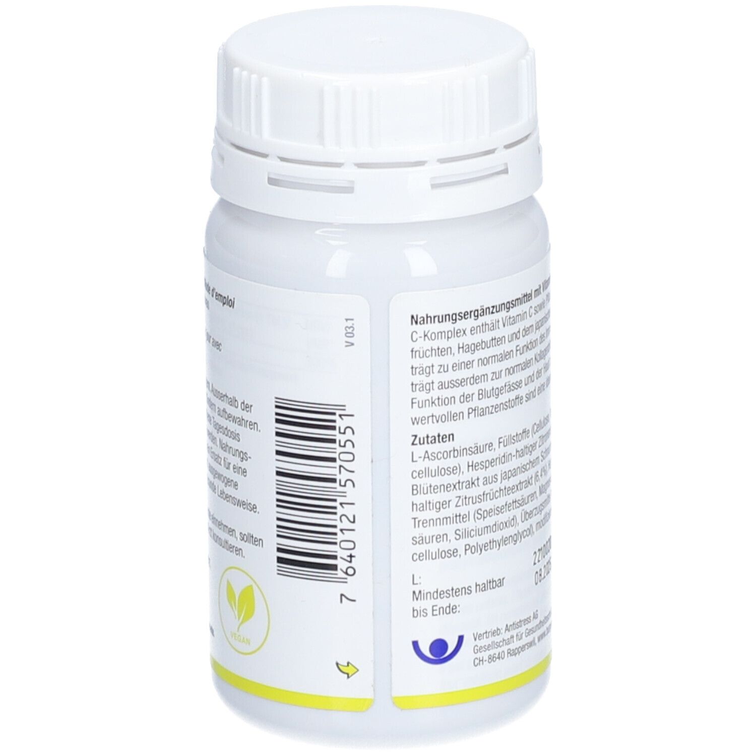 Burgerstein Vitamin C Komplex 120 St Redcare Apotheke