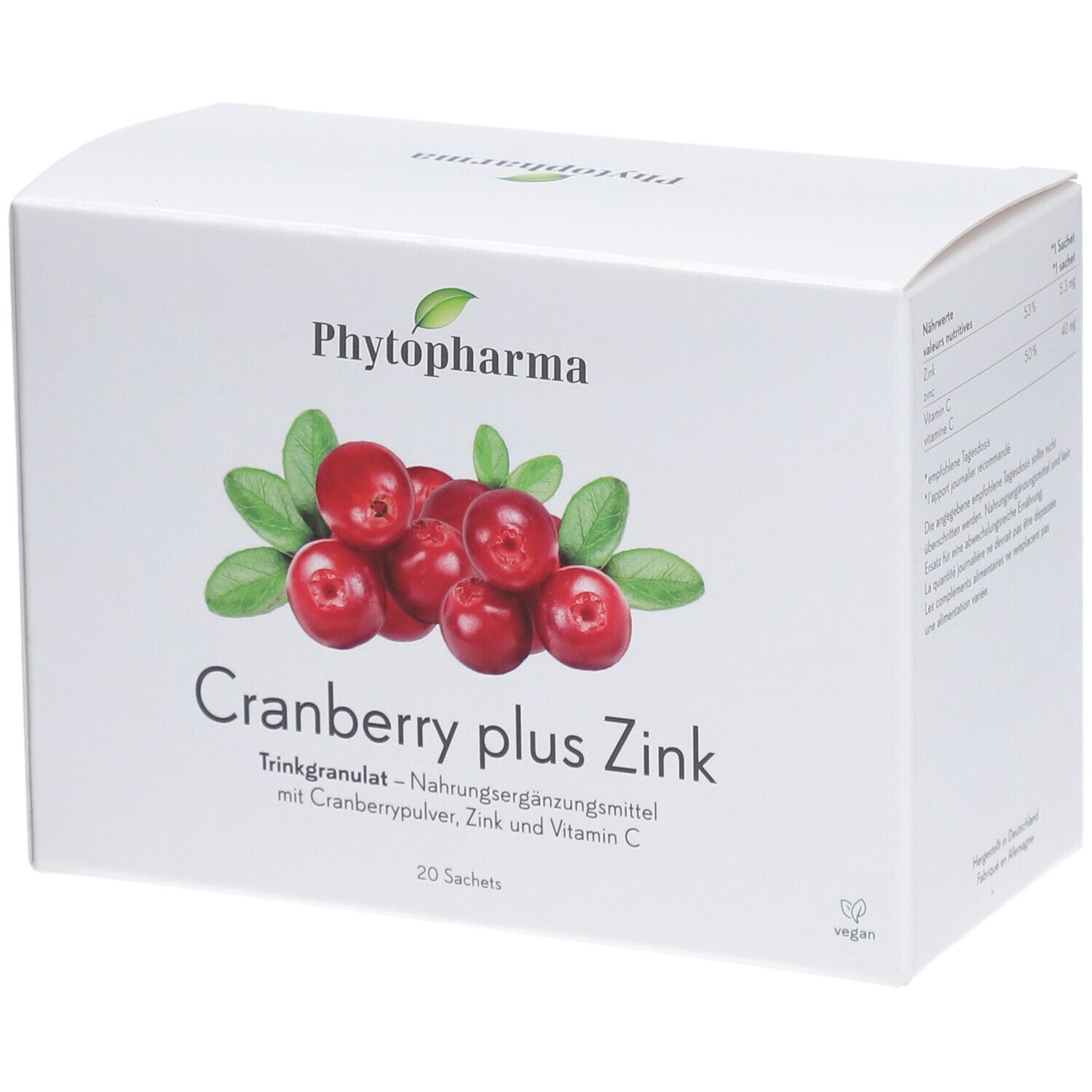 Phytopharma Cranberry Plus Zink St Redcare Apotheke