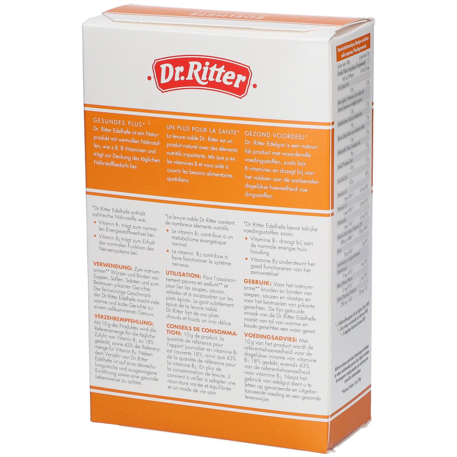 Dr Ritter Hefe Edelhefe Flocken G Redcare Apotheke