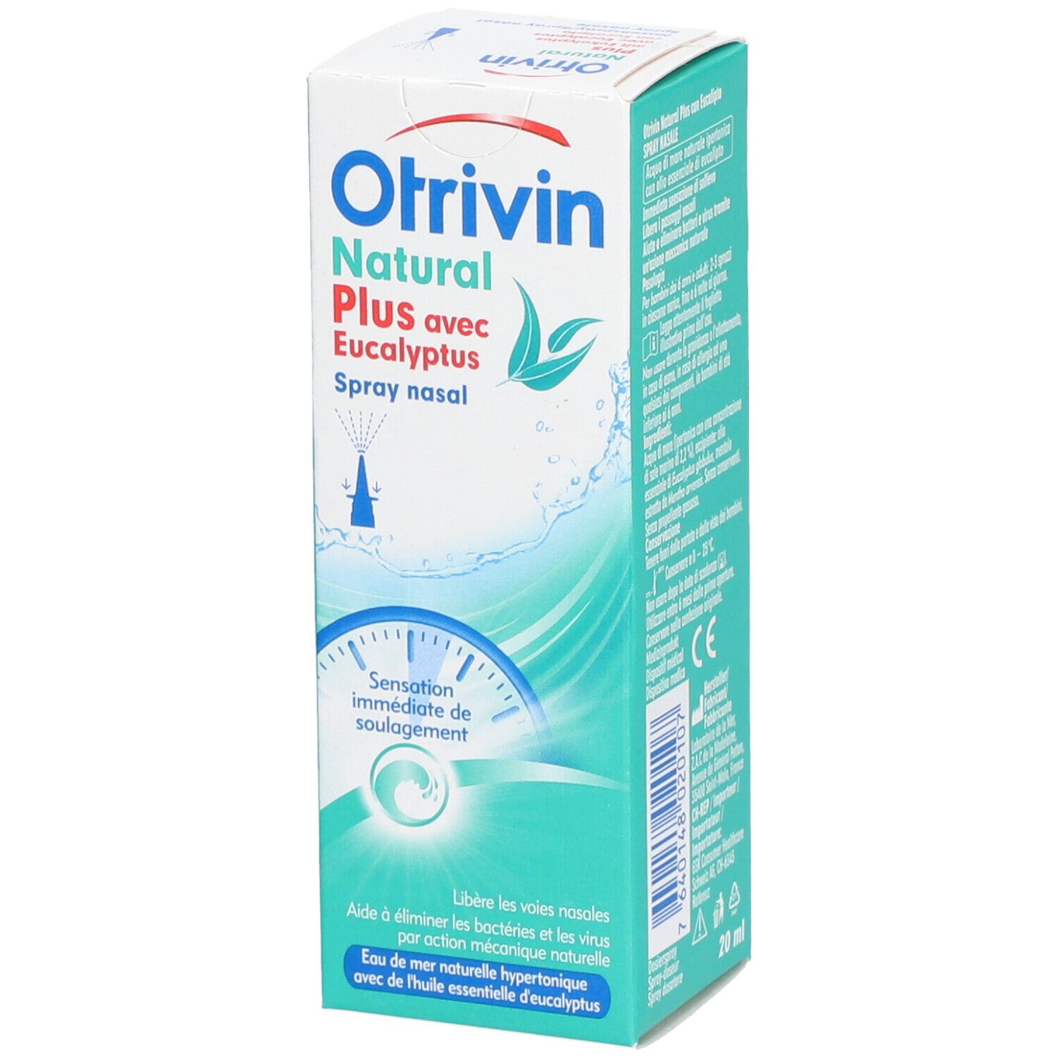 Otrivin Natural Spray Nasal L Eucalyptus Ml Redcare Apotheke