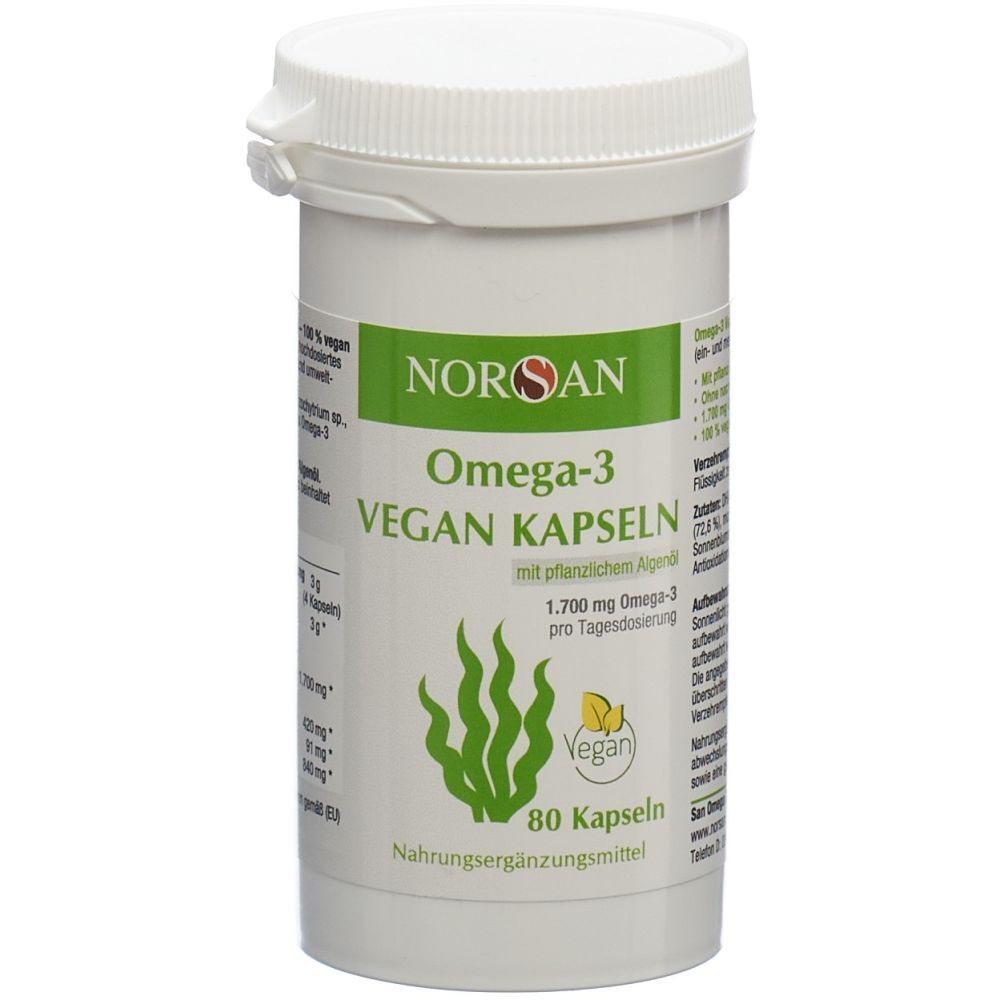 Norsan Omega Vegan Algen L Kapseln St Redcare Apotheke