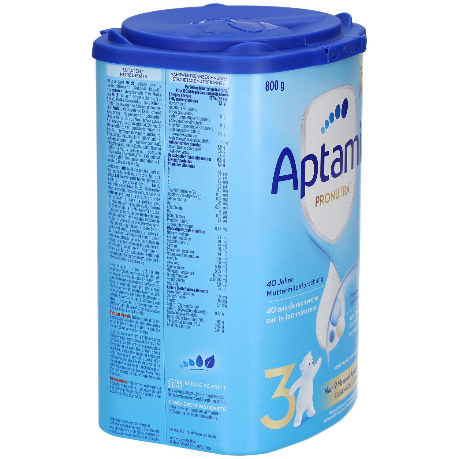 Aptamil Pronutra 3 Lait De Suite 800 G Redcare Apotheke