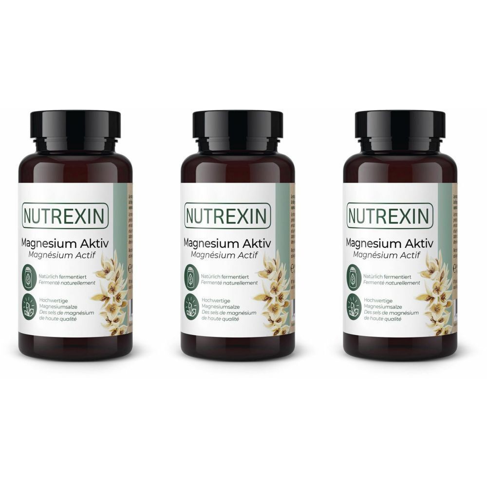 Nutrexin Magnesium Aktiv 3x120 St Redcare Apotheke