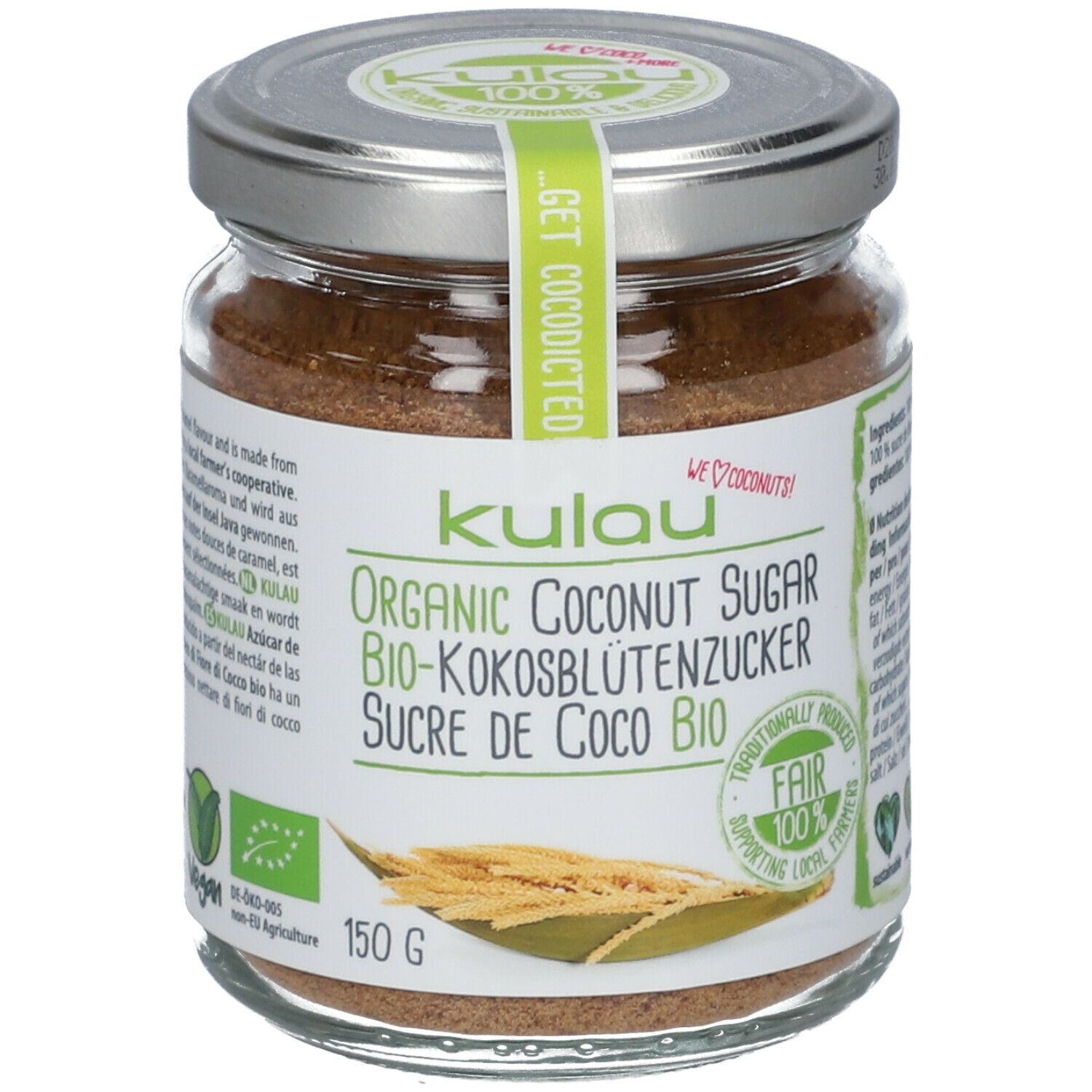 Kulau BIO KOKOSBLÜTENZUCKER 150 g Redcare Apotheke