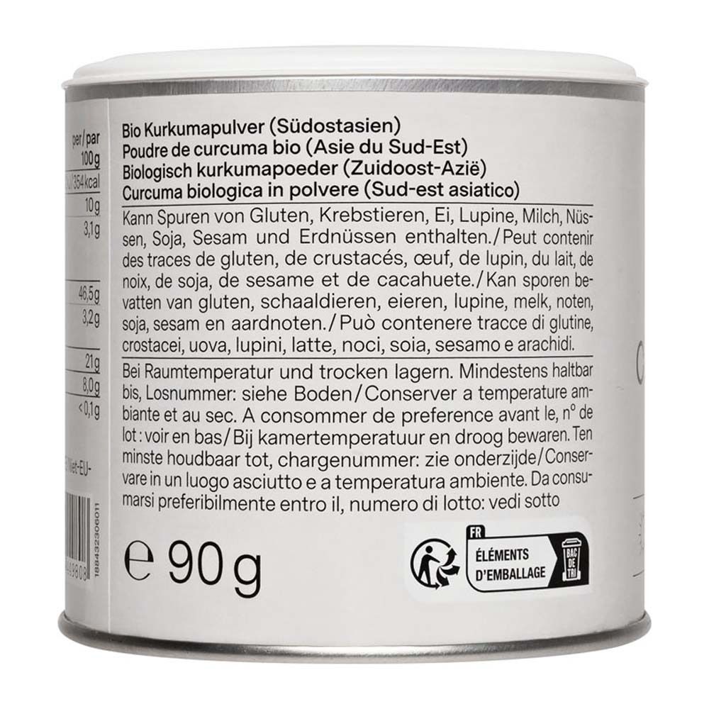 Nu Bio Kurkuma Pulver G Redcare Apotheke