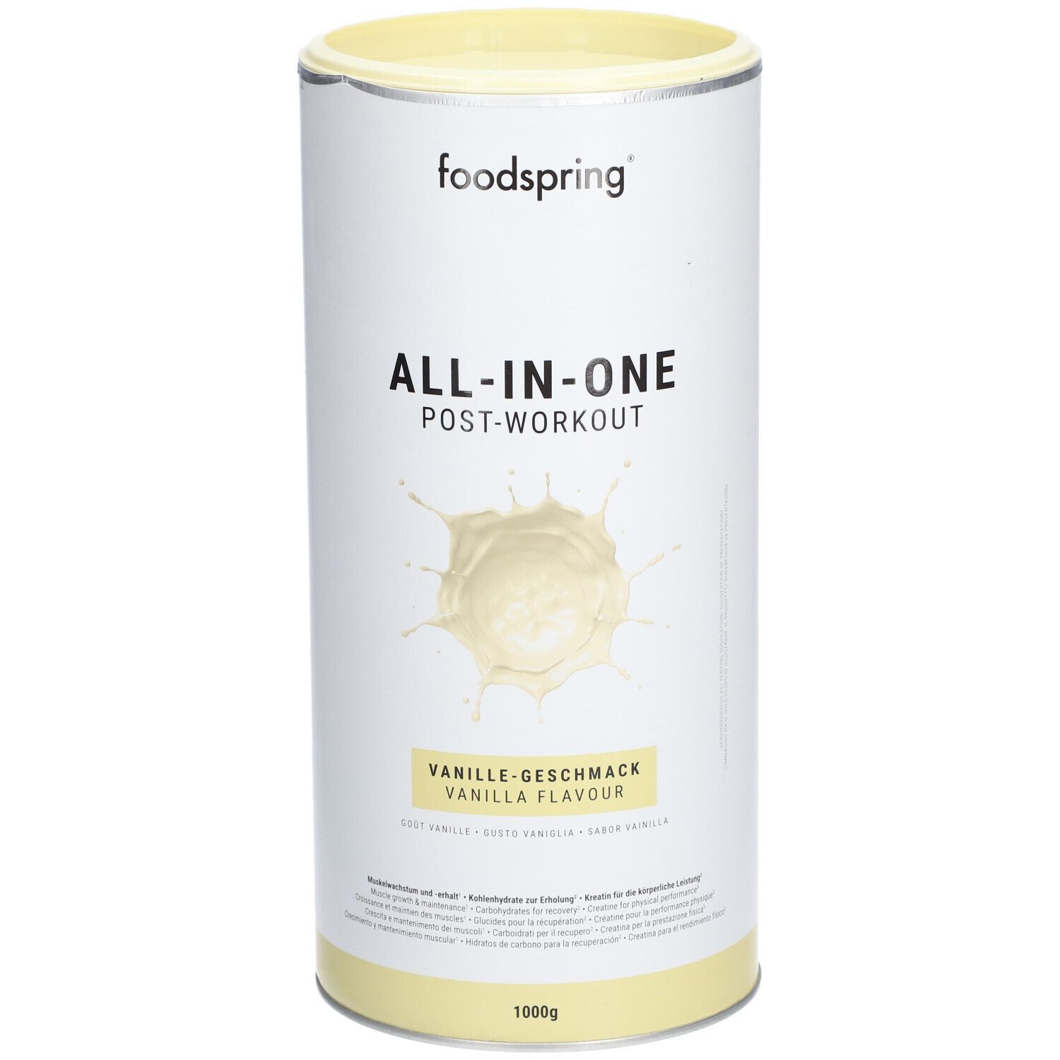 Foodspring All In One Vanille 1000 G Redcare Apotheke