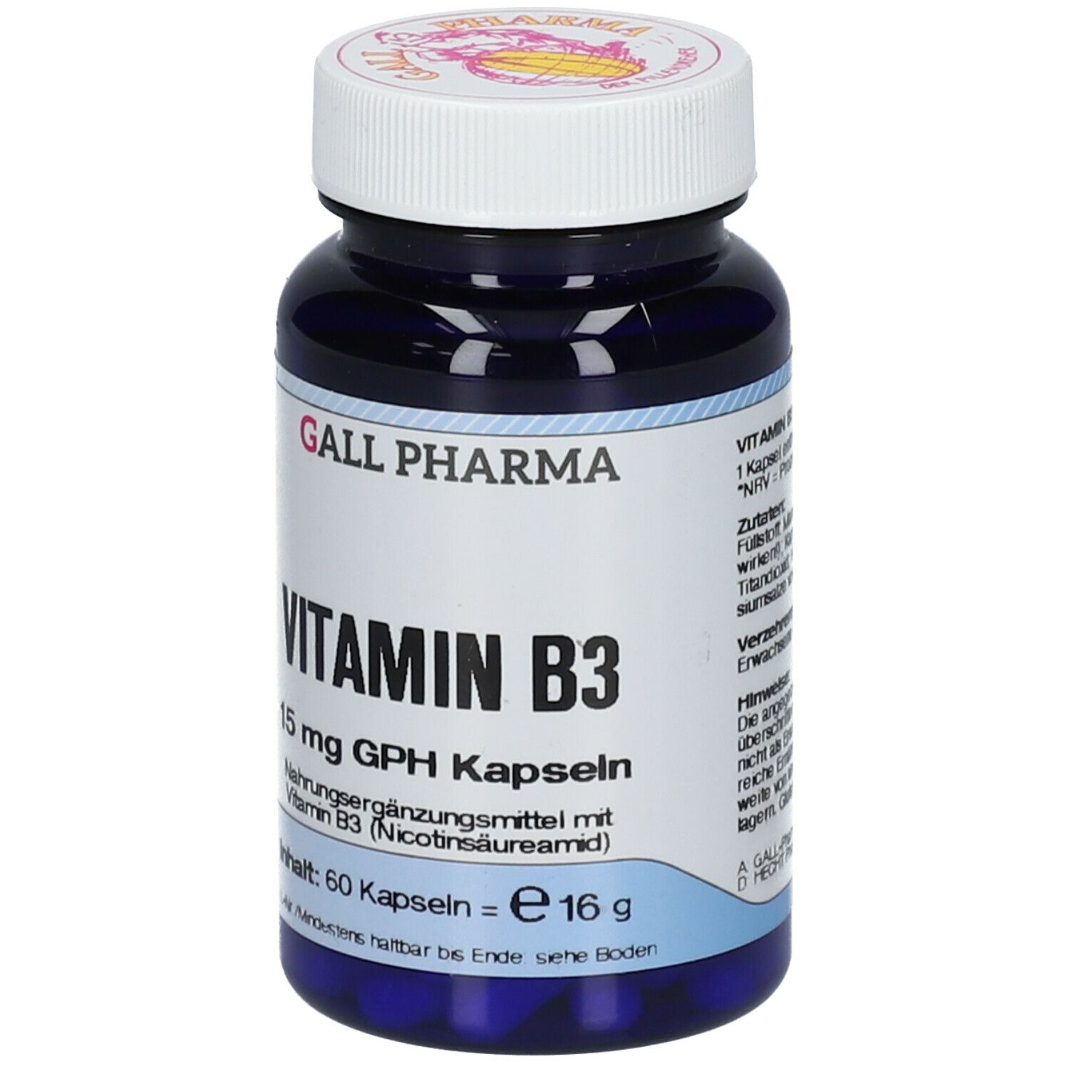 Gall Pharma Vitamin B Mg Gph Kapseln St Redcare Apotheke