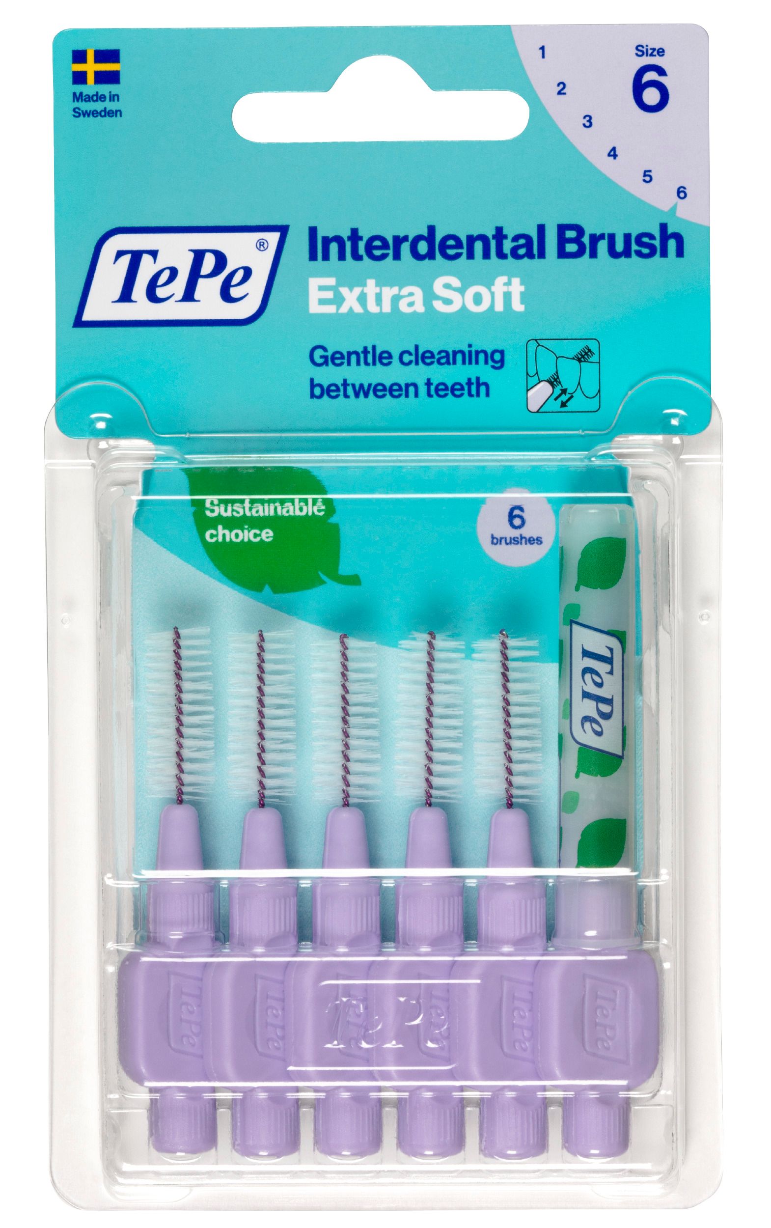 Tepe Original Brossettes Interdentaires Mm Violet Pc S