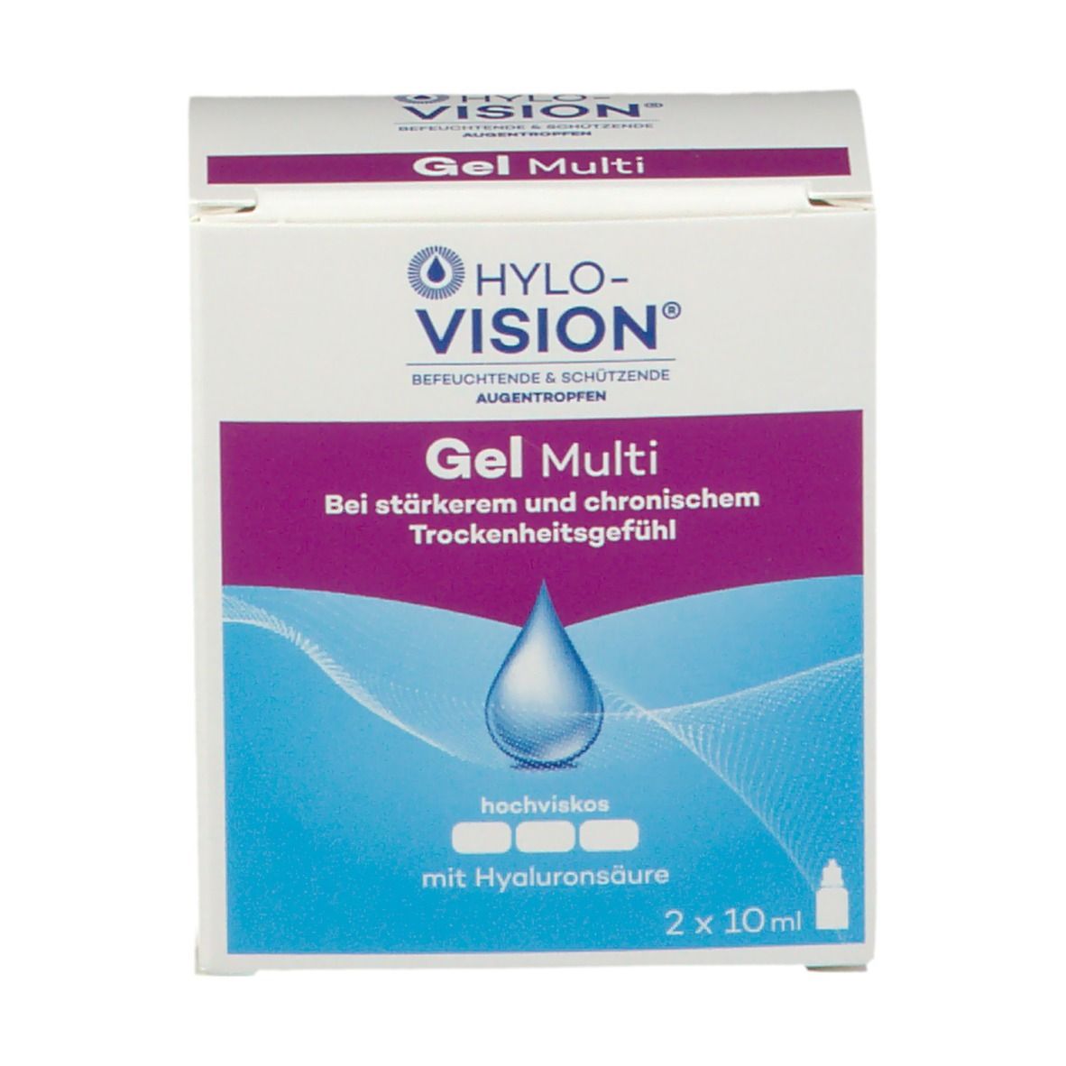 HYLO VISION Gel Multi Augentropfen 2x10 Ml Redcare Apotheke