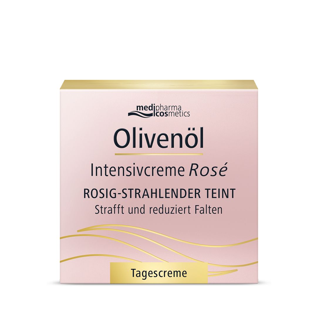 medipharma cosmetics Olivenöl Intensivcreme Rosé Crème Jour 50 ml