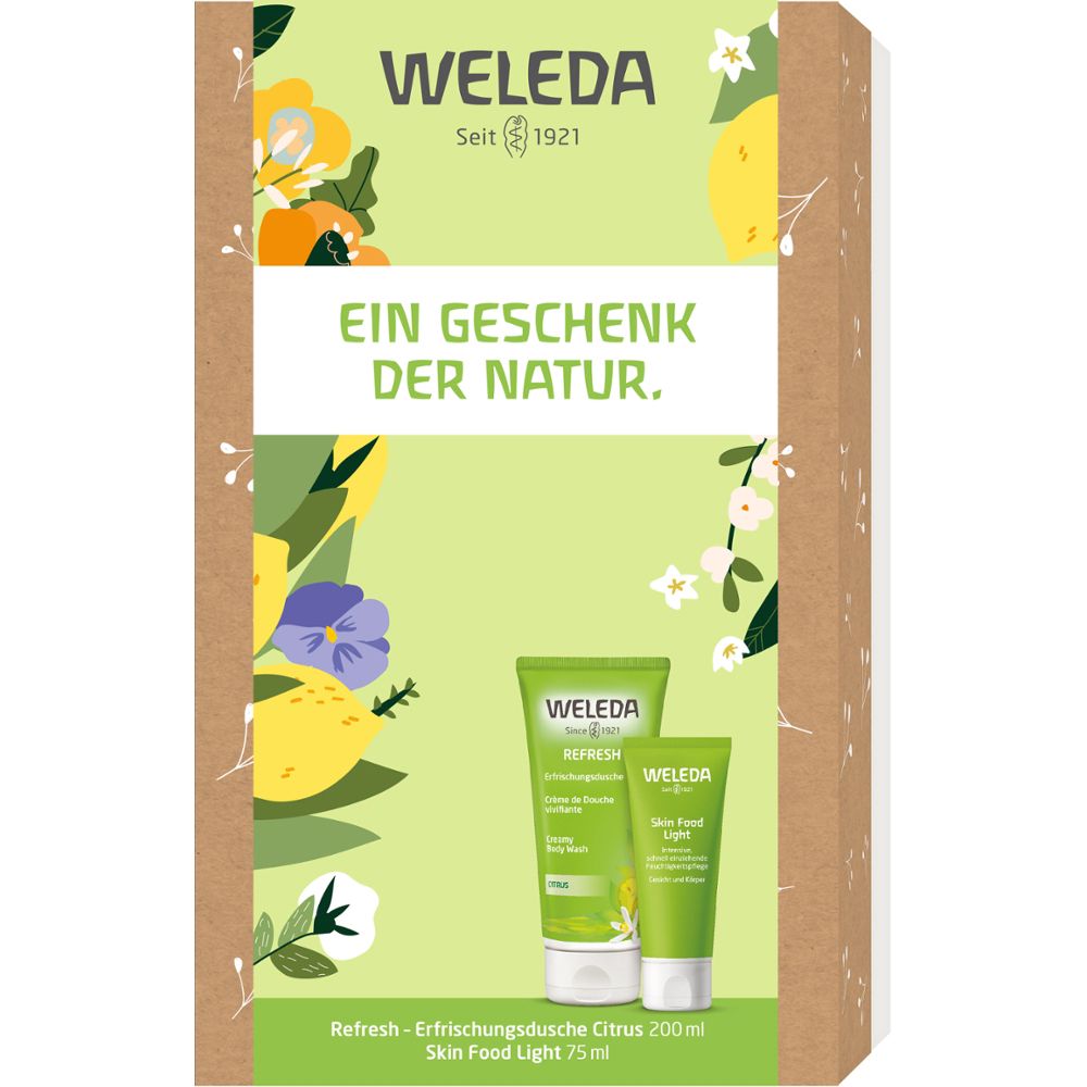 Weleda Ein Geschenk Der Natur Geschenkset Citrus Skin Food Light St