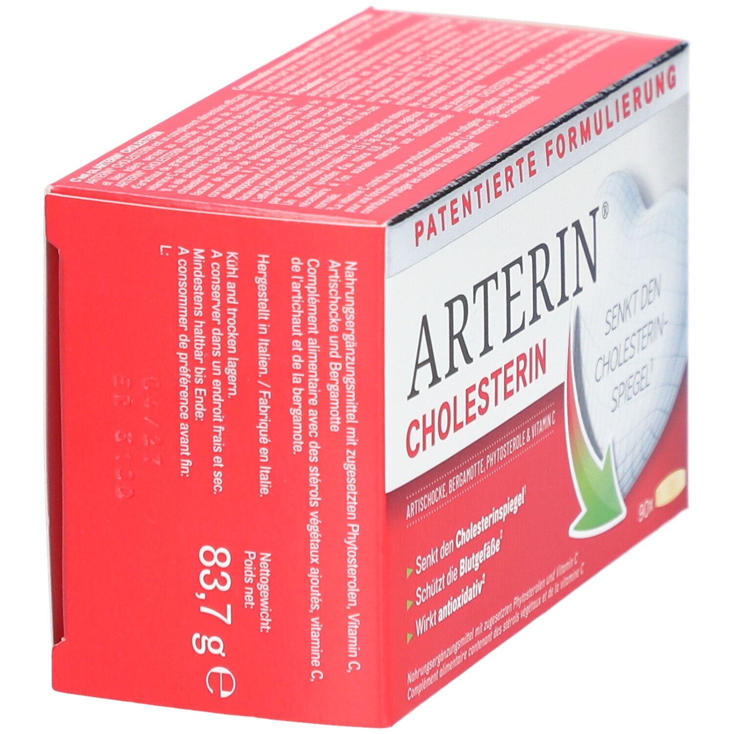 Arterin Cholesterin Tabletten St Redcare Apotheke