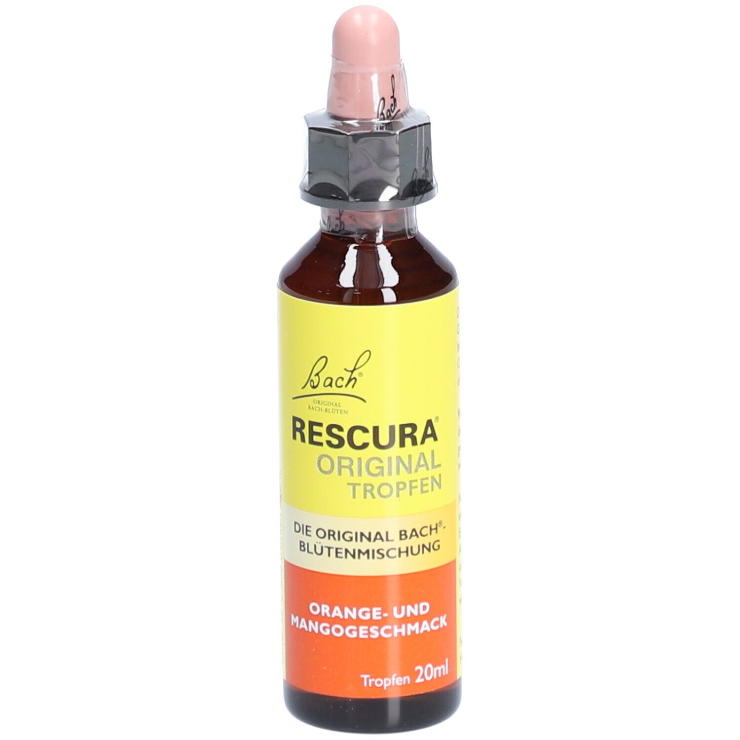 BACHBLÜTEN Original Rescura Tropfen alkoholfrei Orange Mango 20 ml