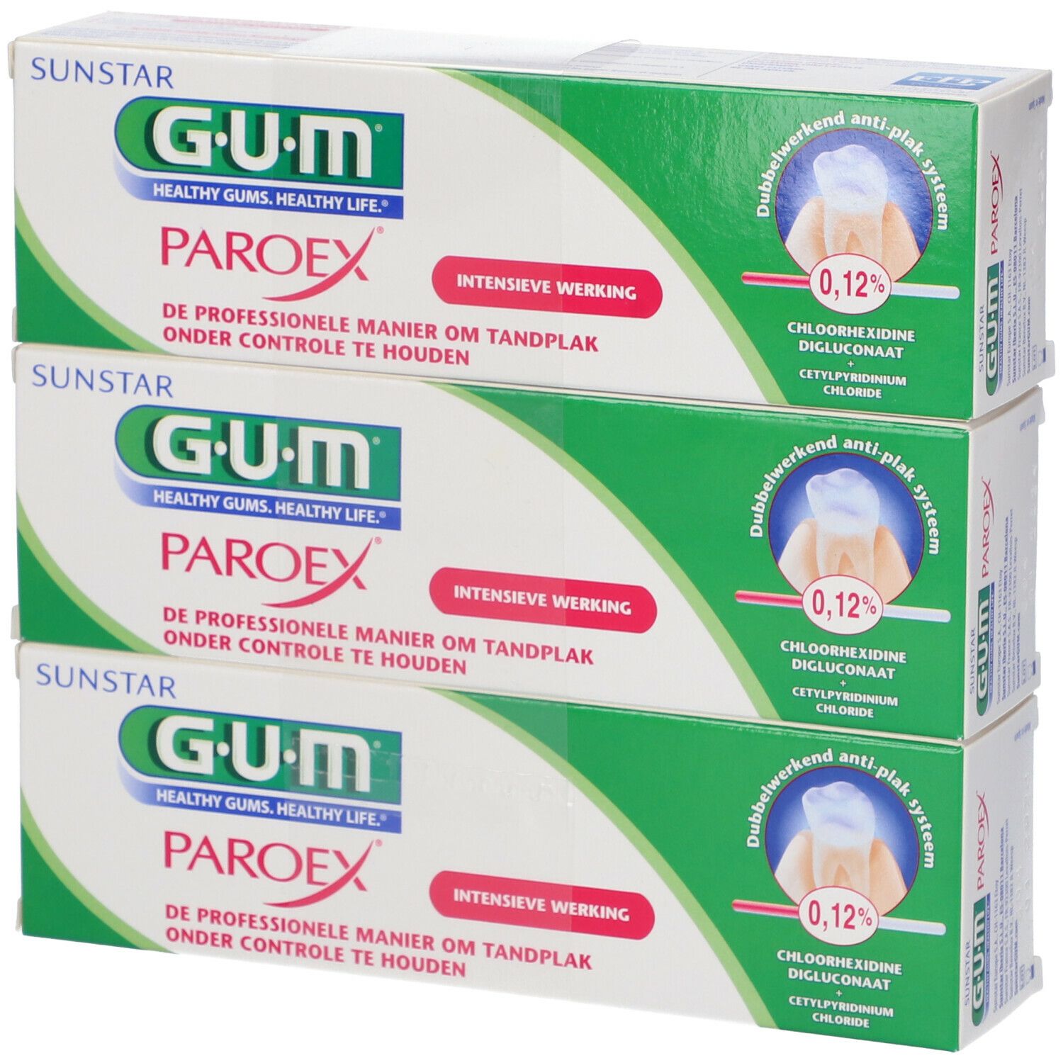 Gum Paroex Zahnpasta Anti Plaque X Ml Redcare Apotheke