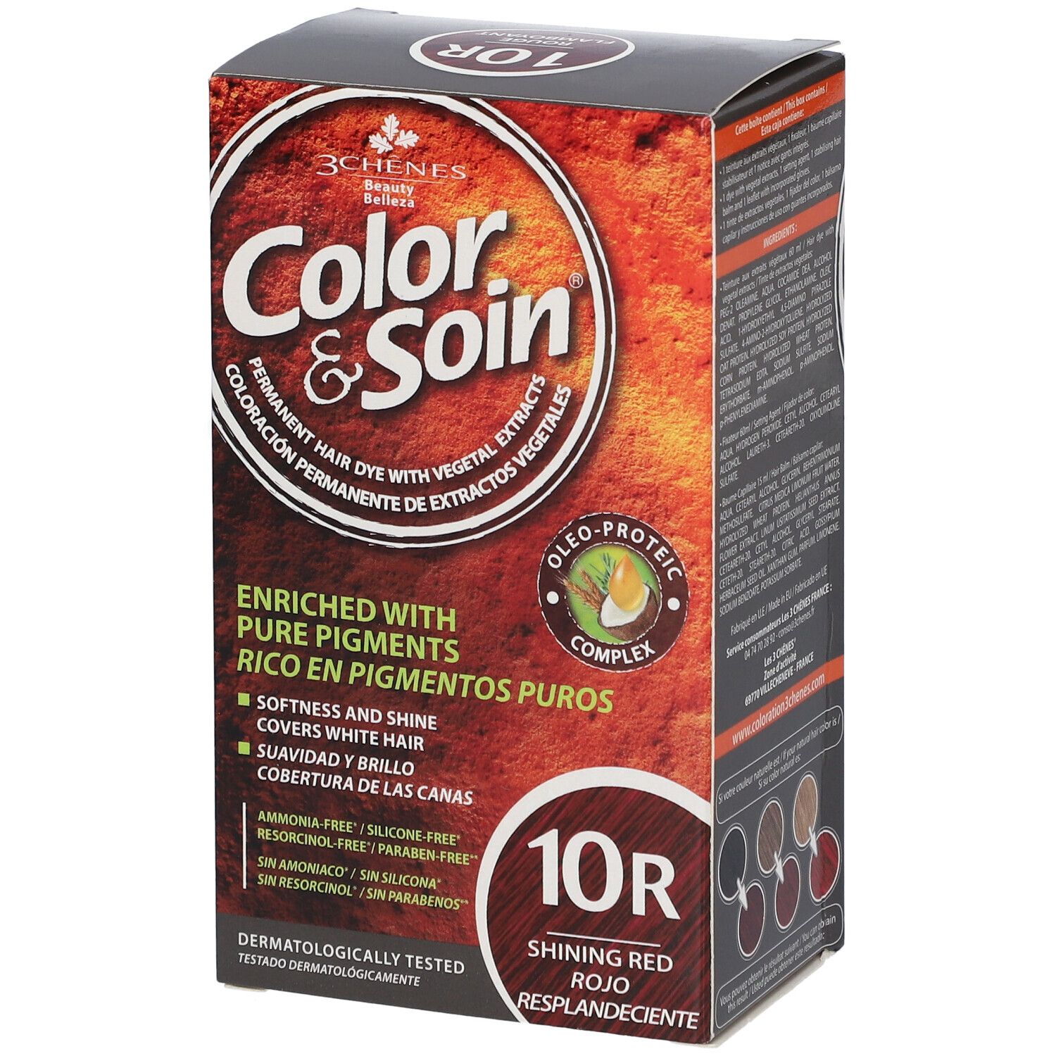 Les Ch Nes Color Soin Coloration R Rouge Flamboyant Ml