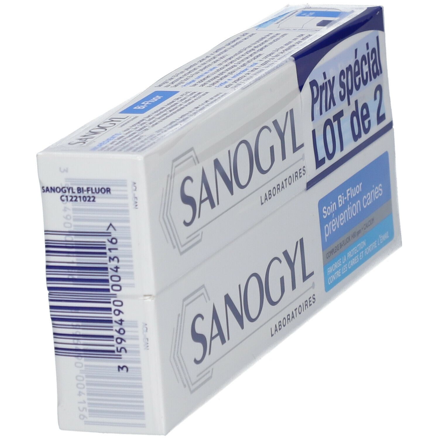 Sanogyl Soin Bi Fluor Pr Vention Caries Dentifrice Ml Redcare