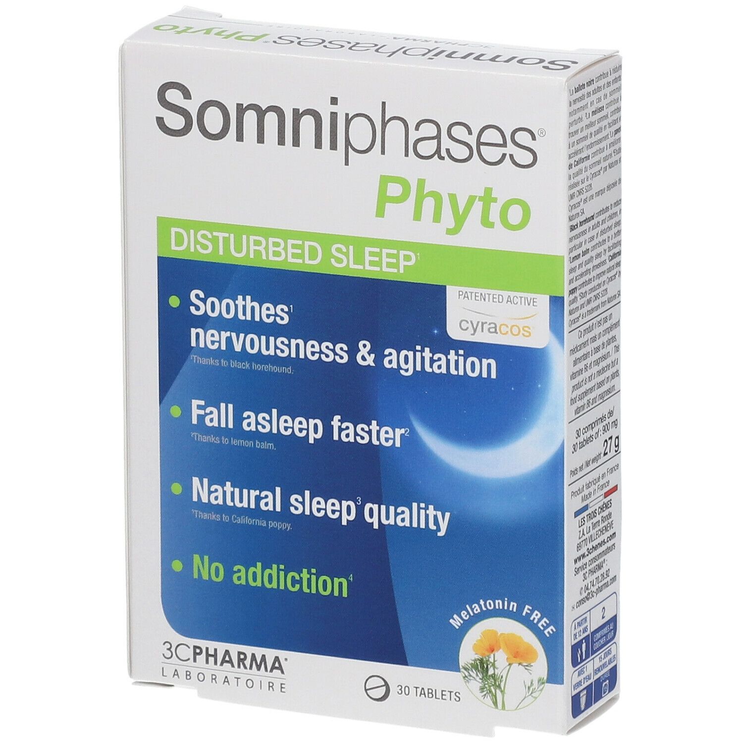 3C PHARMA Somniphases Phyto 30 St Redcare Apotheke