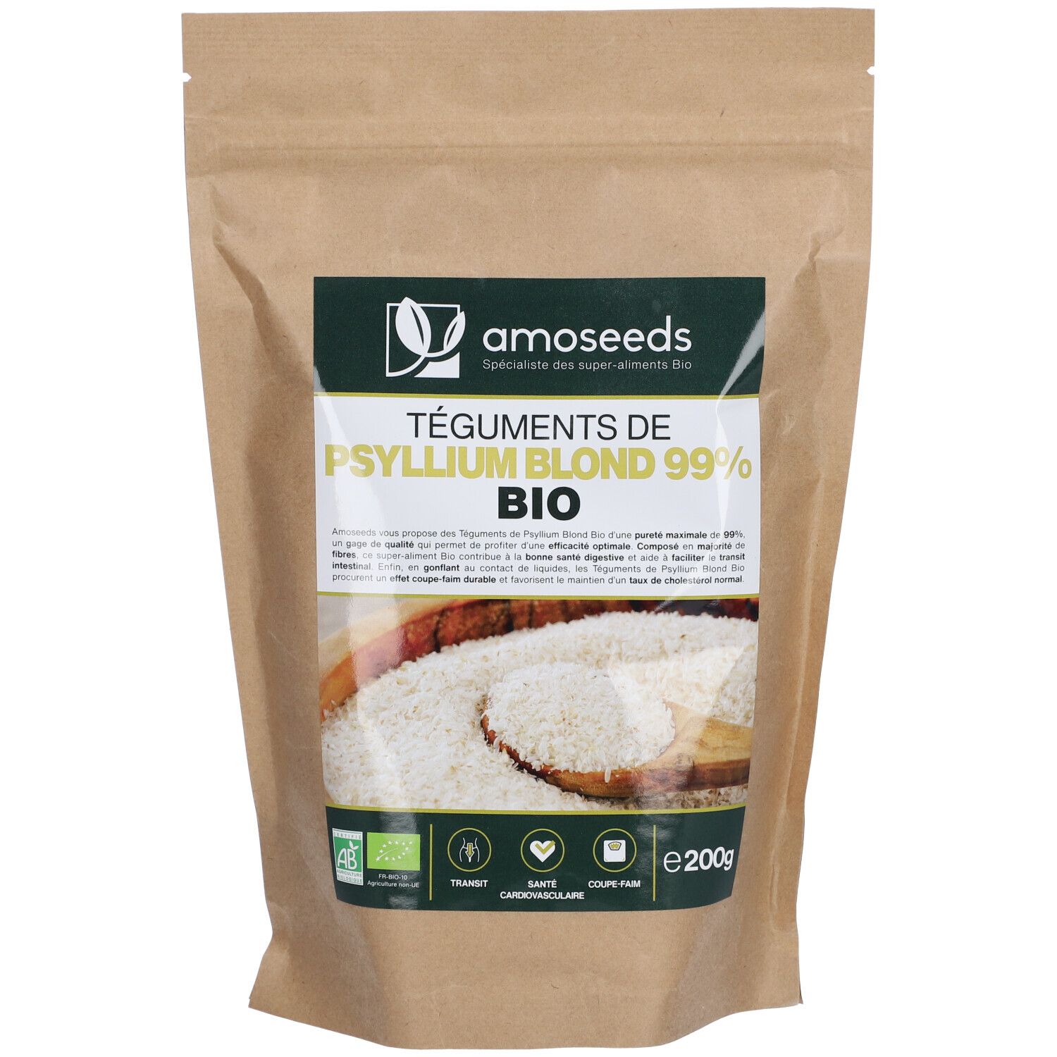 amoseeds PSYLLIUM BLOND BIO TÉGUMENTS Redcare Apotheke