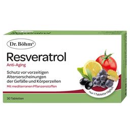 DR.BÖHM® Dragees anti-âge au resvératrol