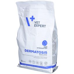 VetExpert VD Cat Dermatosis Ente & Reis 6 kg – Spezialfutter für Haut & Fell