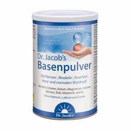 Dr. Jacob's Basenpulver Original Citrat-Mineralstoffe Kalium Magnesium Calcium