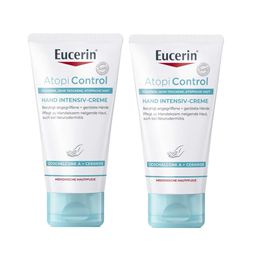 Eucerin® AtopiControl Hand Intensiv-Creme – Regenerierende Pflege für angegriffene & trockene Hände