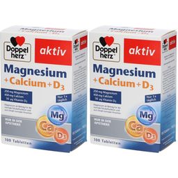 Doppelherz® Magnésium + Calcium + D3 comprimés