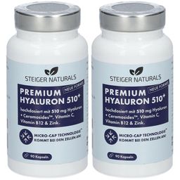 Capsules d'acide hyaluronique + complexe de vitamines
