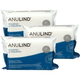 ANULIND® Lingettes nettoyantes et de soins