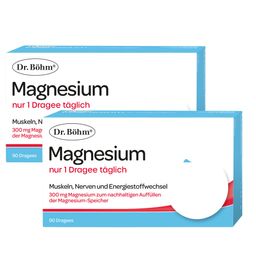 DR.BÖHM® Magnésium - Seulement 1 dragée par jour
