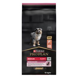 Purina Pro Plan Sensitive Skin pour peau sensible Croquettes pour Chiots Medium Saumon