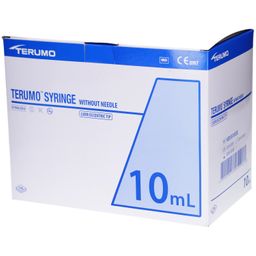 Terumo 100 Seringues 10 ml sans aiguille
