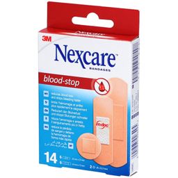 3M Nexcare™ Blood Stop Pflaster sortiert