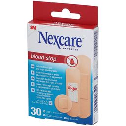 3M Nexcare™ Blood Stop Pflaster sortiert