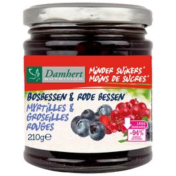 Damhert Tagatesse Confiture myrtilles/groseille rouges