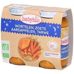 Babybio KAROTTE AUS DEN LANDEN SÜßE PATATE BLÉ ab 6 Monate